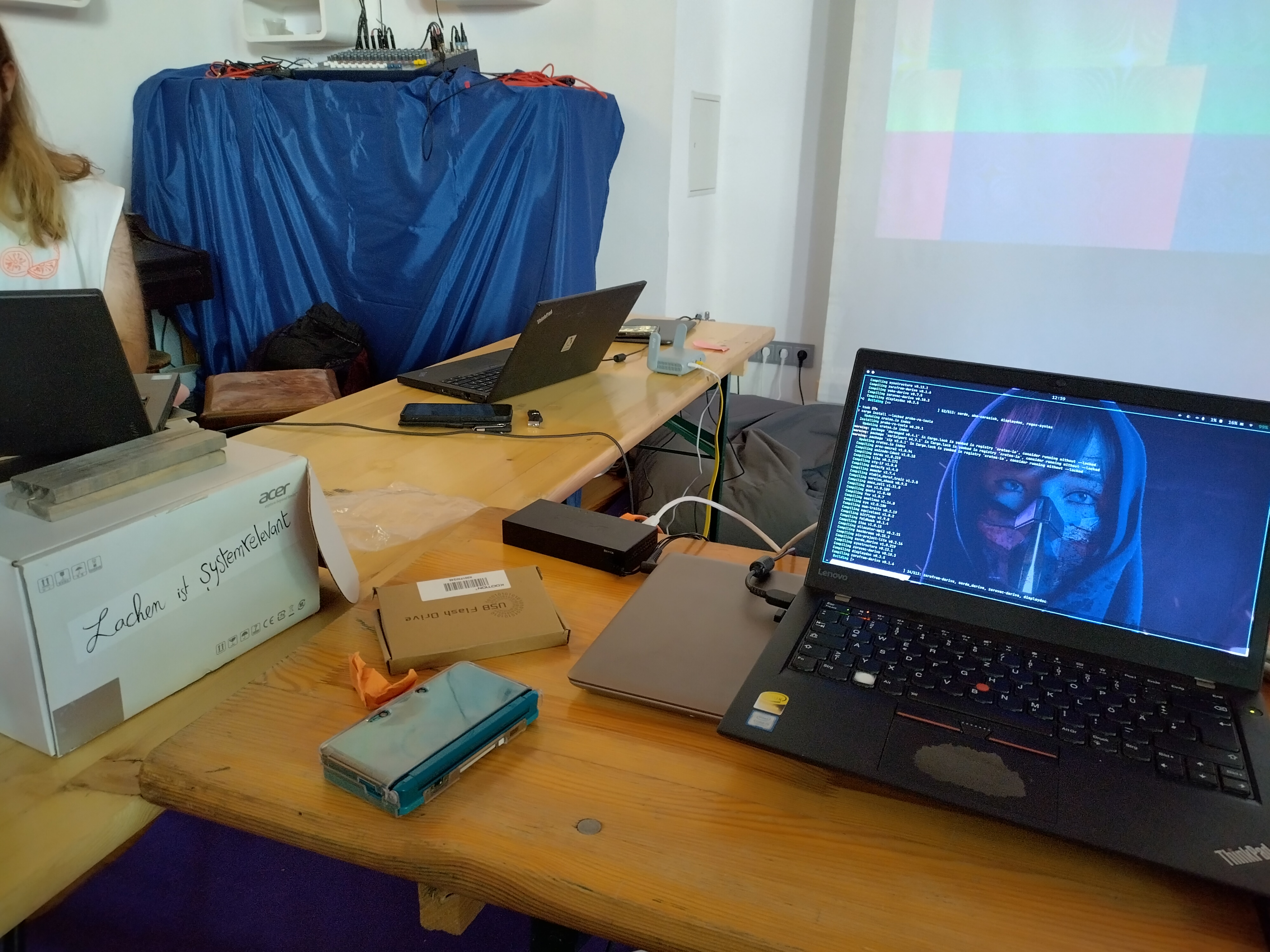 *pneutig* is holding his talk about the *Going Dark* myth